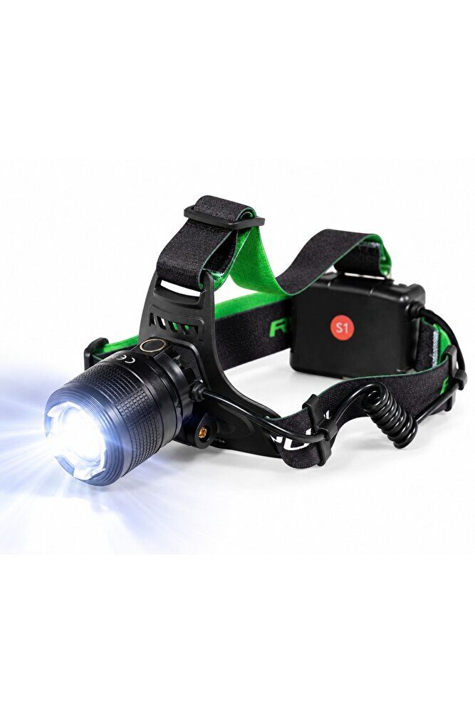 HIGH POWER 150 LUMEN BEYAZ+ UV KAFA FENERİ