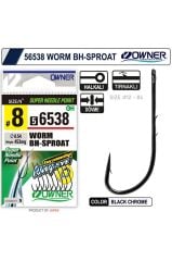 Owner 56538 Worm Bh-Sproat Black Chrome İğne
