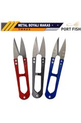 Portfish Makas Metal Boyalı Siyah
