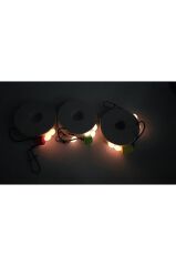 Ultra UV & Glow Destekli Kalkan ve Dişli Balık Takımı - 5/0 Kırılmaz İğne - 0.60mm 47kg Çeker