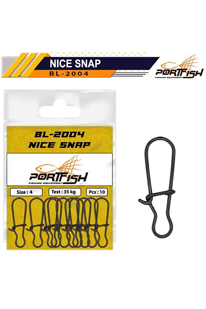 Portfish BL-2004 Maket Klipsi 000 - Tek Ebat