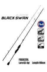 Ajime Black Swan 190cm 03-4gr Aji LRF Kamışı