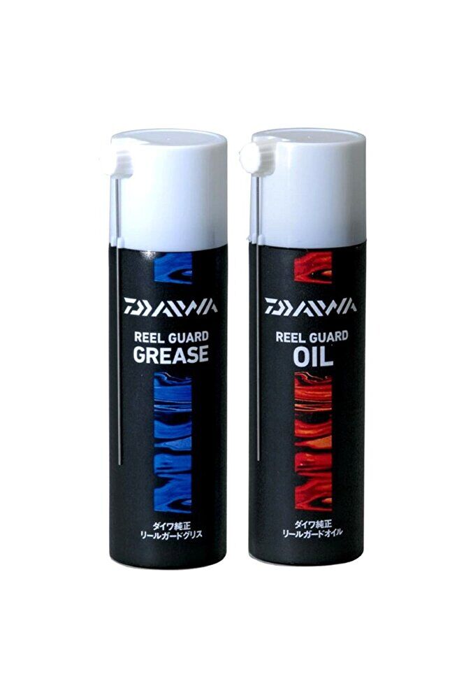 Daiwa Reel Guard Spray Set (Oil + Grease)