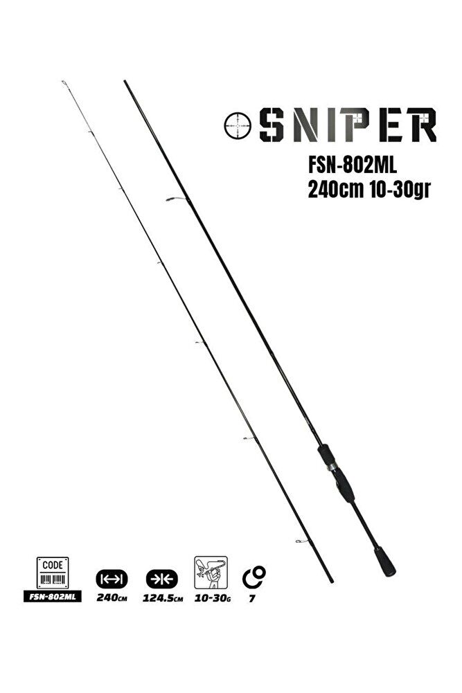 Fujin Sniper 240cm 10-30gr Spin Olta Kamışı