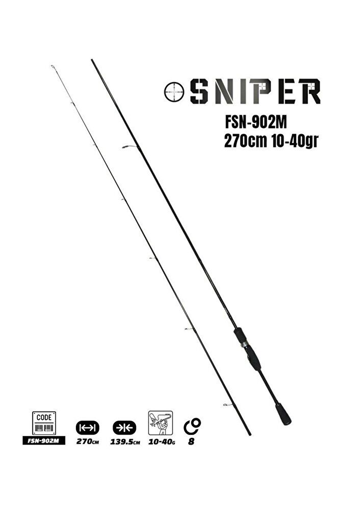 Fujin Sniper 270cm 10-40gr Spin Olta Kamışı