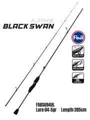 Lrf Olta Takımı - Ryuji Enjoy 1000S - Fujin Black Swan 205cm 04-5gr - Ajime 0.1 Pe (0.06mm) İp