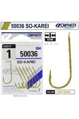 Owner 50036 So- Karei Light Green İğne ÇUPRA MERCAN İĞNESİ