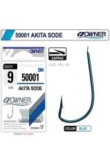 Owner 50001 Akita Sode Mavi Çapraz Ince Olta Iğnesi - No-5