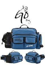 Fujin AjiGo Bel Çantası Indigo - Balıkçı Çantası