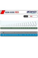 Owner 50286 Sode Red Model Balıkçı Olta Iğnesi