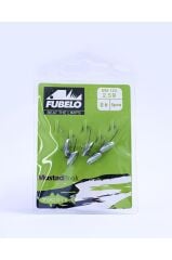 Fubelo Flat Head 5'Li Jig Head (8 No İğne)