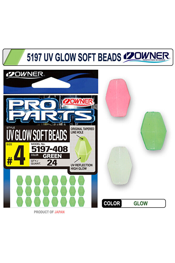 Owner 5197 Soft Beads Yeşil 3 No