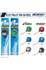 Owner 81121 PIN-211 Pin On Reel Cultiva Blue