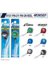 Owner 81121 PIN-211 Pin On Reel Owner Black
