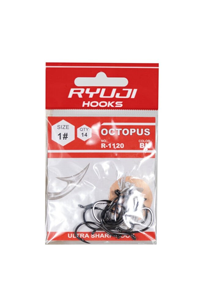 RYUJI OCTOPUS BLACK NICKEL İĞNE