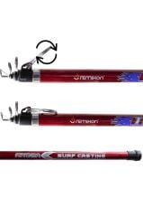 Remixon Strong 3.90m 100-250gr Red Tele Surf Kamış