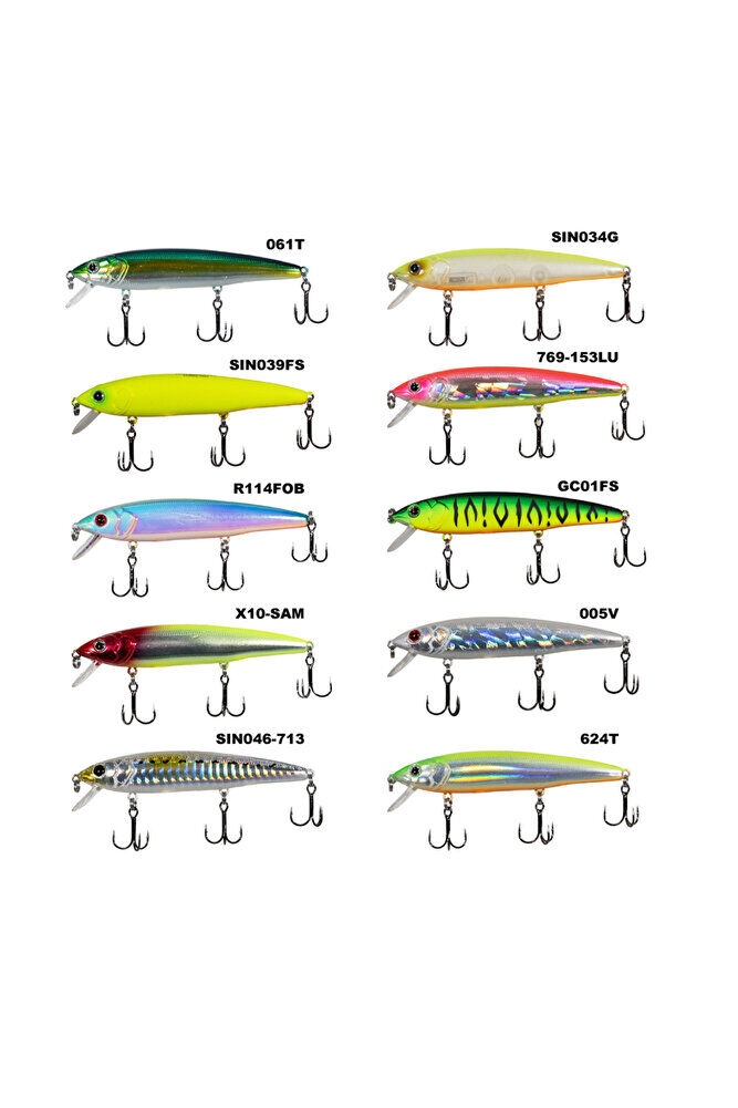 STRIKE PRO EG063F FLASH MINNOW 8.5 CM MAKET YEM #132V