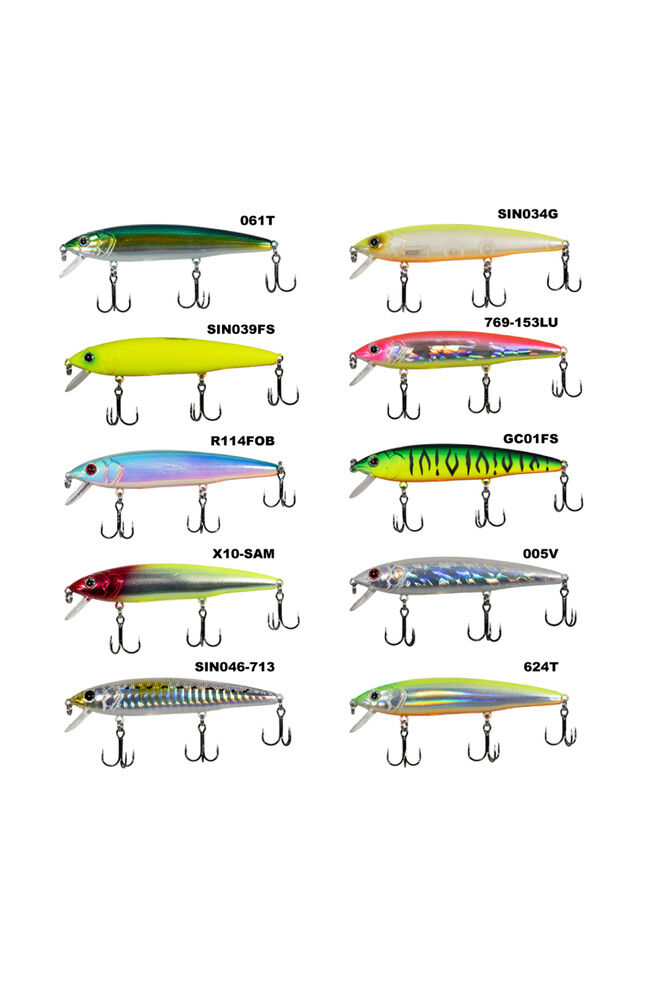 STRIKE PRO EG063F FLASH MINNOW 8.5 CM MAKET YEM #022PT