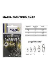 Maria Fighter Snap Maket Balık Klipsi