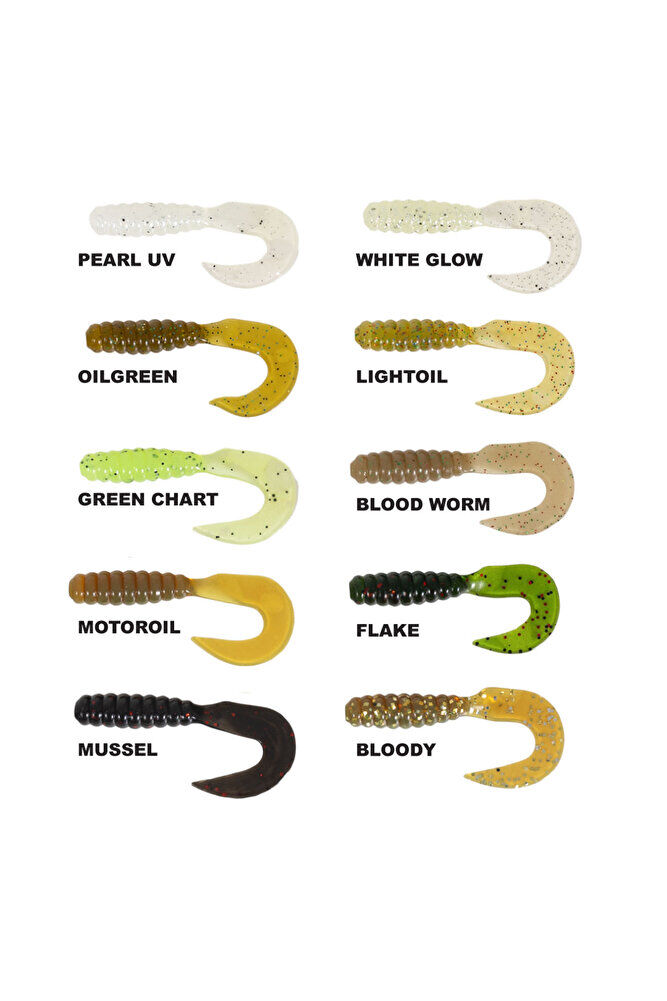RYUJİ SWIM WORM 5.5CM TPR KOKULU SİLİKON