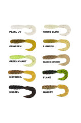 SWIM WORM 5.5CM TPR KOKULU SİLİKON Blood Worm