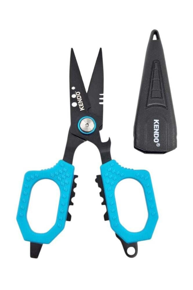 Multi-function Braid Scissors W/Sheath Makas