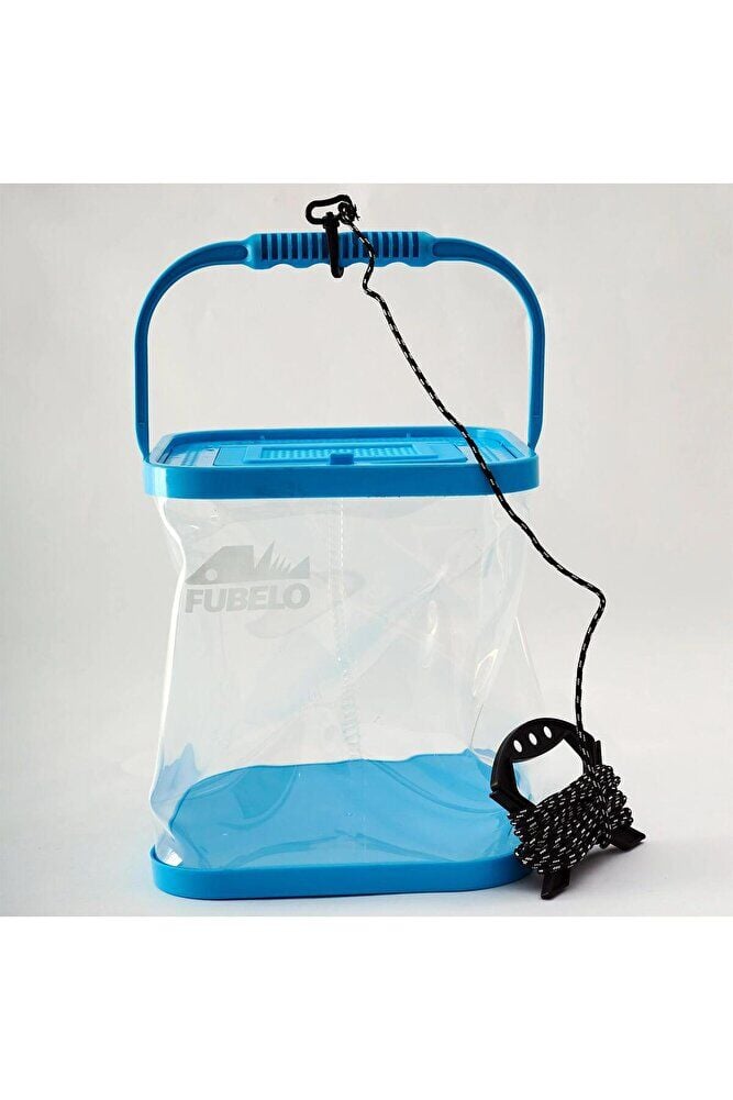 Blor Katlanır Balıkçı Kovası (Mavi)