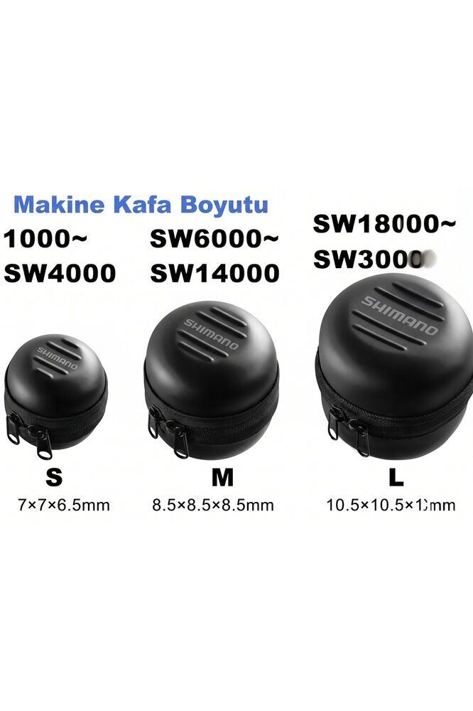 Shimano Yedek Makine Kafa Koruyucu Çantası PC-218W S