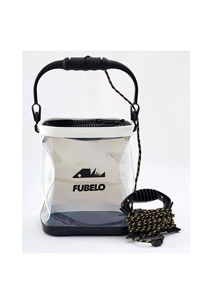 Flar Katlanır Balıkçı Kovası (Beyaz)