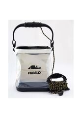 Fubelo Flar Katlanır Balıkçı Kovası (Beyaz)