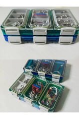 Meiho WG-9 Sızdırmaz Bölmeli LRF Malzeme Kutusu - Yeşil