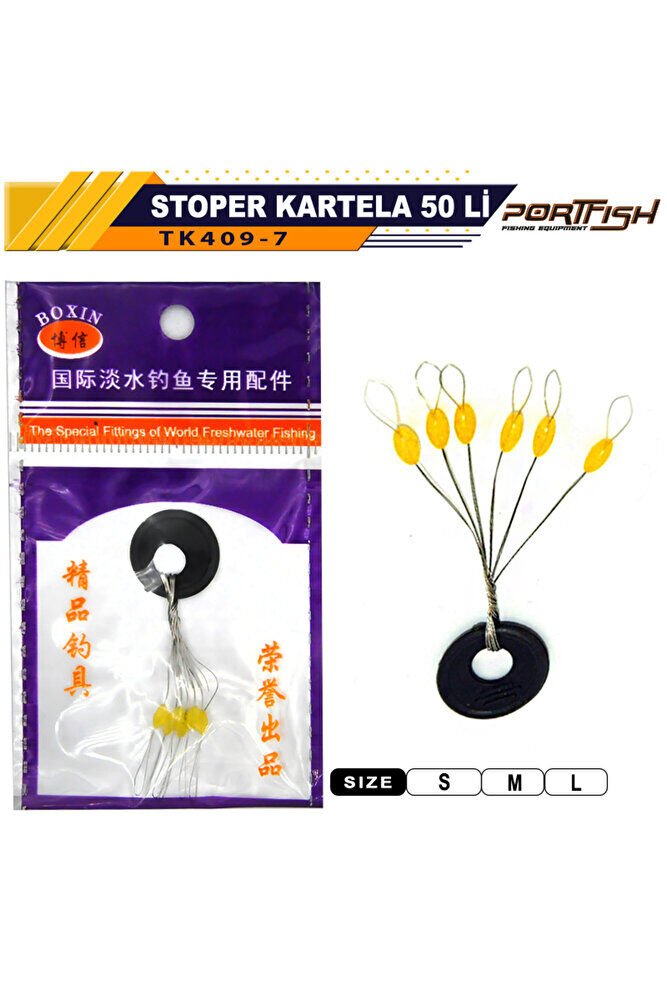Portfish Stoper 50 Li Kartela S,M,L