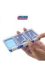 Meiho WP-3 Su Geçirmez Klips Kutusu - Mavi