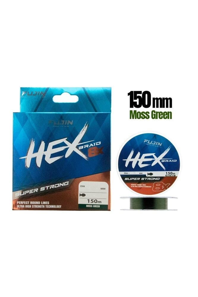 FUJİN Hex 8X 150Mt. Moss green Pe Line 0,20 mm