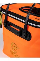 SHUFA Katlanabilir Balıkçı Kovası Çok Fonksiyonlu Taşınabilir Yem Kovası Kamp Için Canlı Balık Kabı