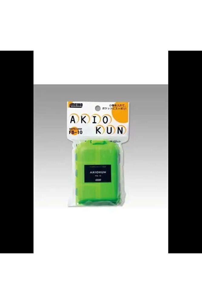 FB-10 Akiokun Tackle Box Malzeme Kutusu Yeşil