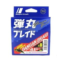 Major Craft Dangan Braid 8x 150mt Pembe İp Misina 0.8 PE