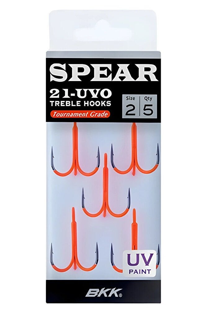 BKK Spear-21 UV Üçlü Olta İğnesi