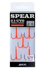 BKK Spear-21 UV Üçlü Olta İğnesi 12
