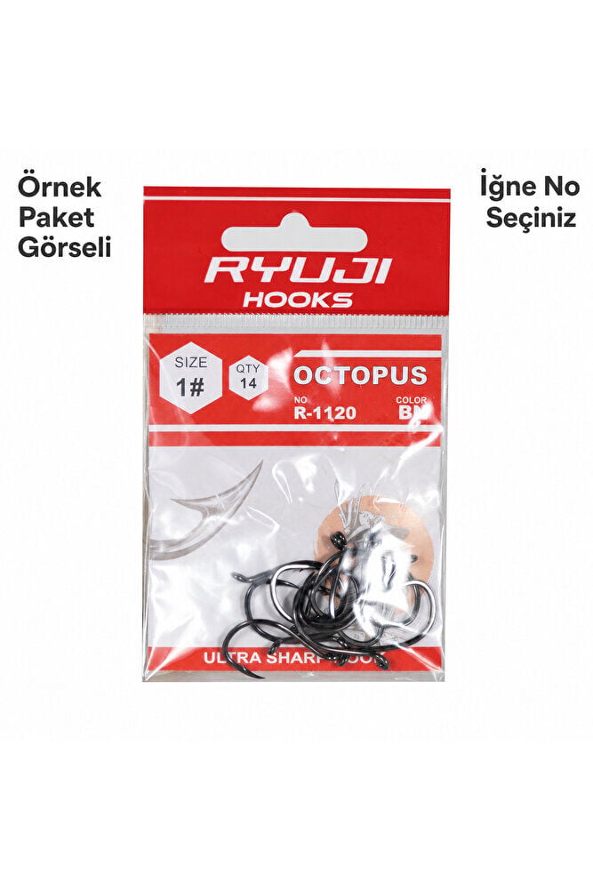 RYUJİ OCTOPUS BLACK NICKEL İĞNE