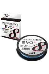 Daiwa Tournament EVO+ 8B Multicolor İp Misina (300m)