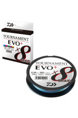 Daiwa Tournament EVO+ 8B Multicolor İp Misina (300m) Tournament EVO+ 8B Multicolor İp Misina (300m)