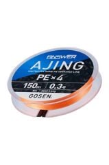 Gosen Answer Ajing PE X4 LRF Örgü İp Misina 0.3pe 150m