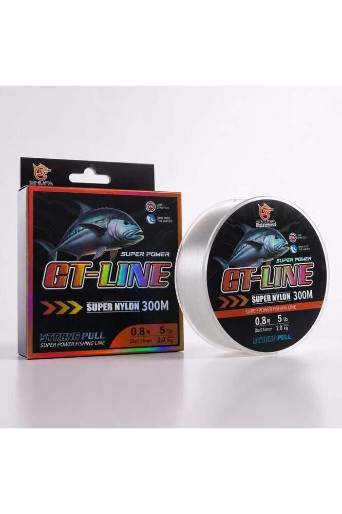 Shufa Gt-Line Monofilament 300M Misina 0.08 mm