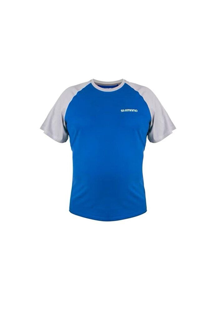 Shimano SHM Short Sleeve T-Shirt Blue