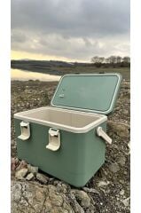 Shufa 18 LT Taşınabilir Soğutucu Kamp Dolabı (HAKİ)