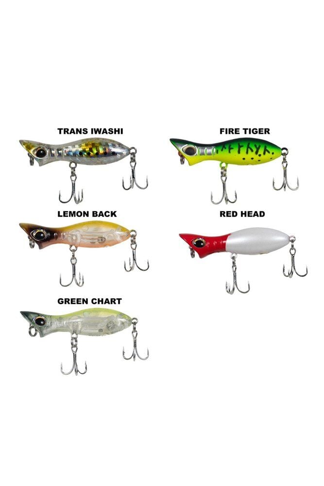 BABY POPPER 5CM, 3.5GR Çok Renkli