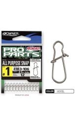 Owner 4183 Kaşık Maket Balık Klipsi Snap