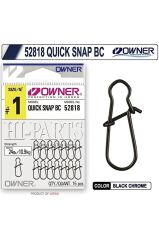 Owner Quick Snap Bc 52818 Kaşık Maket Balık Rapala Klipsi 1