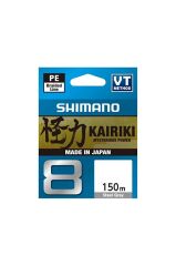 Shimano Kairiki 8x 150 mt Steel Gray (Gri) Örgü İp Misina 0.10 mm